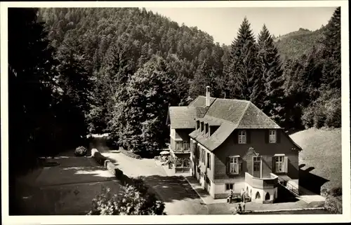 Ak Sulzburg im Breisgau Hochschwarzwald, Blick auf das Waldkurhaus