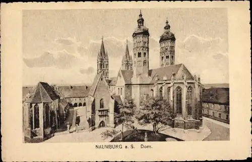 Ak Naumburg an der Saale, Dom