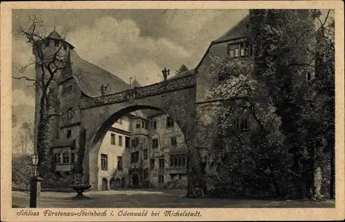 Ak Steinbach Michelstadt im Odenwald, Schloss Fürstenau