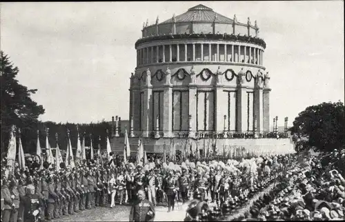 Ak Kelheim an der Donau Niederbayern, Jahrhundertfeier 1913, Befreiungshalle