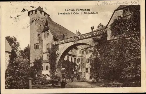 Ak Steinbach Michelstadt im Odenwald, Schloss Fürstenau