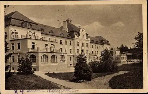 Ak Kirchseeon in Oberbayern, Sanatorium, Rückansicht