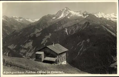 Foto Ak Mayrhofen im Zillertal Tirol, Penken, Alpengasthaus
