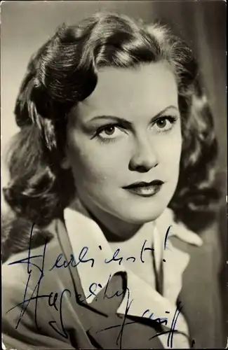 Ak Schauspielerin Angelika Hauff, Filme Figaros Hochzeit, Das Fräulein von Scuderi