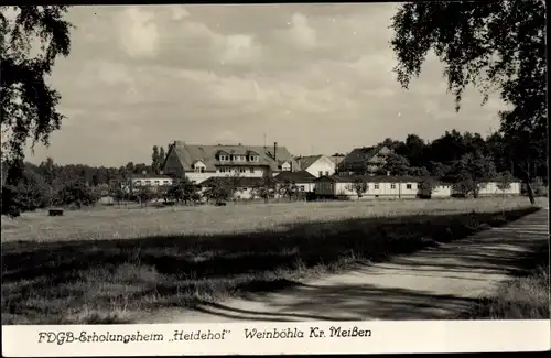Ak Weinböhla in Sachsen, FDGB Erholungsheim Heidehof