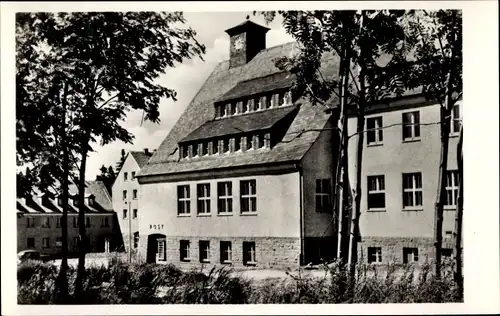 Ak Johanngeorgenstadt im Erzgebirge, neues Postamt