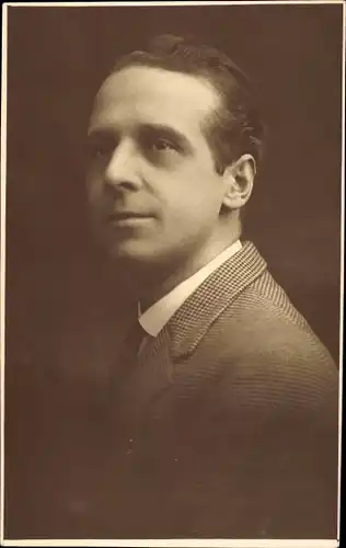 Foto Ak Schauspieler Heinz Altringer, Portrait, Autogramm