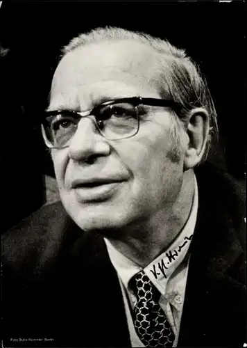 Ak Schauspieler Karl Heinz Stroux, Portrait, Autogramm