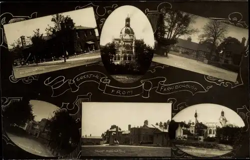 Ak Farnborough Hampshire England, Stadtansichten