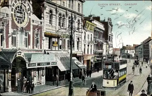 Ak Cardiff Wales, Queen Street
