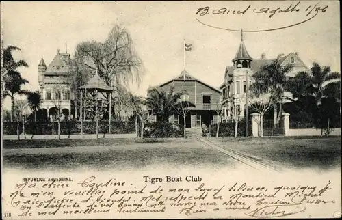 Ak Argentinien, Tigre Boat Club