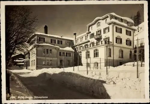 Ak Silvaplana Kt. Graubünden, Hotel Sonne