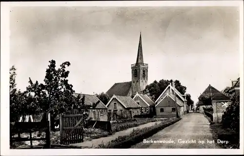 Ak Berkenwoude Südholland, Gezicht op het Dorp
