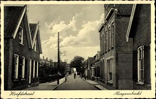 Ak Bergambacht Südholland, Hoofdstraat