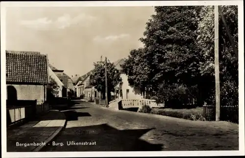 Ak Bergambacht Südholland, Burg. Uilkensstraat