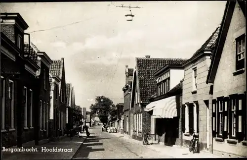 Ak Bergambacht Südholland, Hoofdstraat