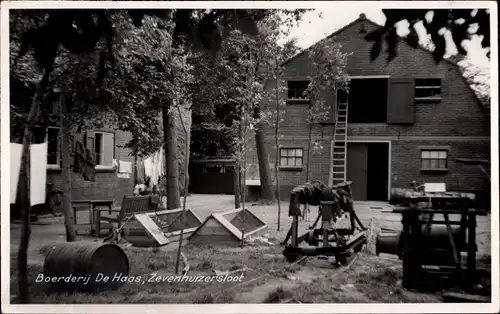 Ak Südholland Niederlande, Boerderij De Haas, Zevenhuizersloot