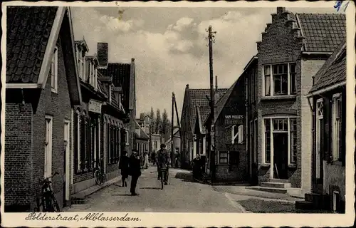 Ak Alblasserdam Südholland, Polderstraat