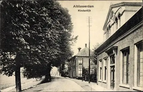 Ak Alblasserdam Südholland, Kinderdijk