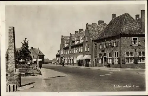 Ak Alblasserdam Südholland, Dam