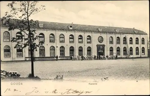Ak Gouda Südholland, Kazerne