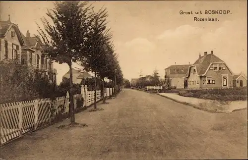 Ak Boskoop Alphen aan den Rijn Südholland Niederlande, Rozenlaan