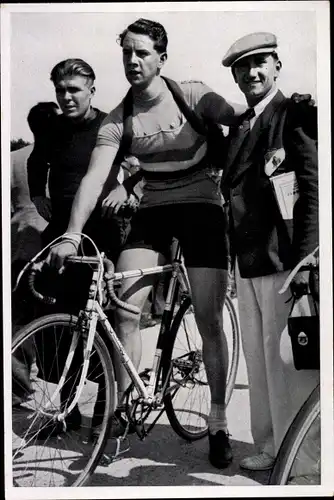 Sammelbild Olympia 1936, Radrennfahrer Robert Charpentier