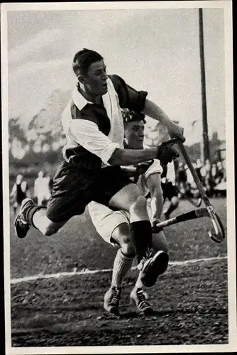 Sammelbild Olympia 1936, Hockeyspiel, Kurt Weiß