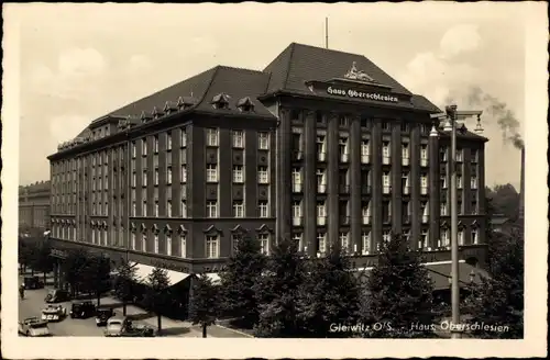 Ak Gliwice Gleiwitz Oberschlesien, Haus Oberschlesien