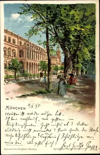Litho München, Hofgarten