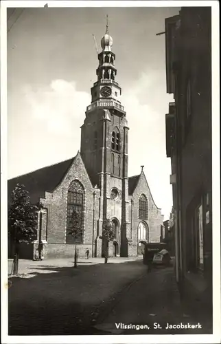 Ak Vlissingen Zeeland Niederlande, St. Jacobskerk