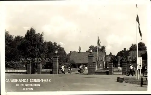 Ak Rhenen Utrecht, Ouwehands Dierenpark, Op de Grebbeberg