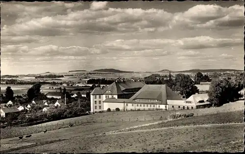 Ak Olbersdorf in Sachsen, Blick zur Schule