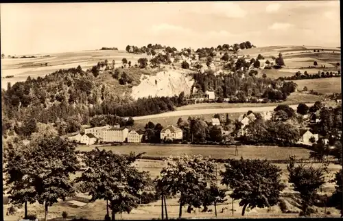 Ak Görsdorf Pockau Lengefeld im Erzgebirge Sachsen, Gesamtansicht