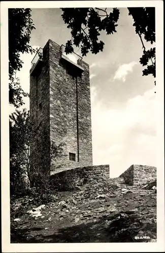 Ak Hainewalde Oberlausitz, Turm a.d. Breiteberg