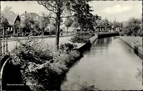 Ak Honselersdijk Westland Südholland Niederlande, Dijkweg