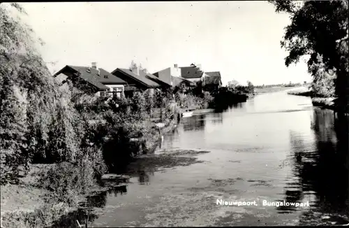 Ak Nieuport Nieuwpoort Molenlanden Südholland, Bungalowpark