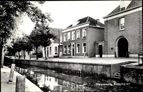 Ak Nieuport Nieuwpoort Molenlanden Südholland, Buitenhaven