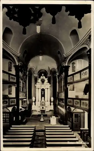 Ak Pulsnitz Sachsen, Nikolaikirche, als Barockkirche erbaut nach dem Brande von 1742