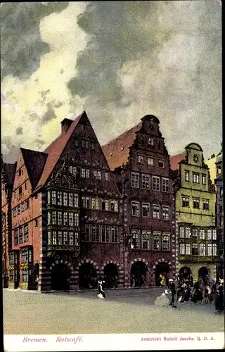 Ak Hansestadt Bremen, Ratscafe