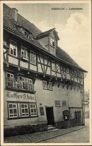 Ak Lutherstadt Eisenach in Thüringen, Lutherstube