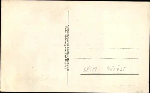 Künstler Ak Blossfeld, K., Lüneburg in Niedersachsen, Michaeliskirche