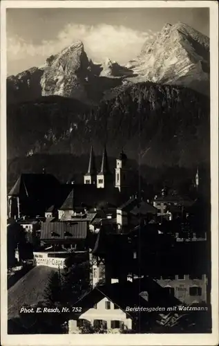 Ak Berchtesgaden in Oberbayern, Watzmann