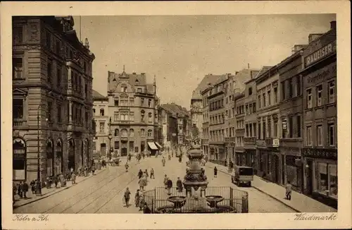 Ak Köln am Rhein, Waidmarkt