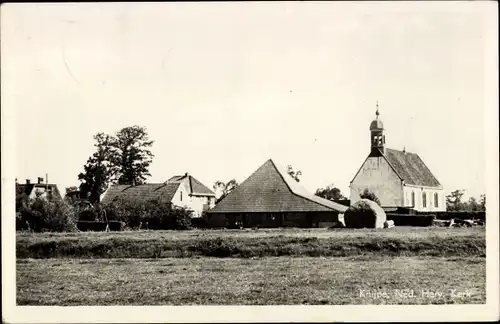 Ak Boven Knijpe De Knijpe Friesland Niederlande, Ned. Herv. Kerk