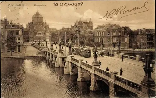 Ak Amsterdam Nordholland Niederlande, Hoogesluis