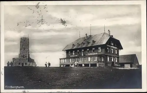 Ak Feldberg im Schwarzwald, Feldbergturm