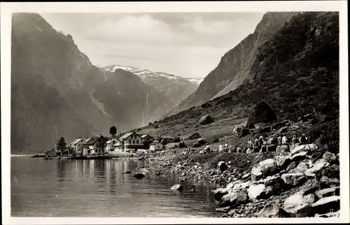 Ak Gudvangen Norwegen, Panorama