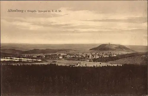 Ak Altenberg im Erzgebirge, Panorama