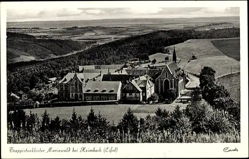 Ak Heimbach in der Eifel, Abtei Mariawald, Trappistenkloster Maria Wald